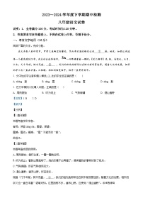 江西省宜春市2023-2024学年八年级下学期期中语文试题