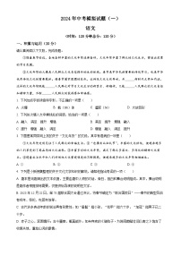 2024年湖南省娄底市新化县中考模拟（一）语文试题（原卷版+解析版）