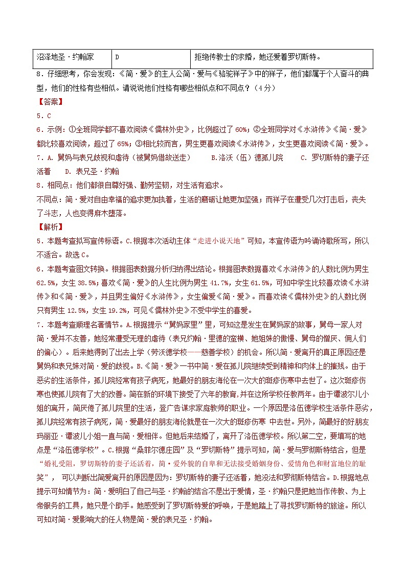 内蒙古卷 考前最后一卷（A4原卷+A3原卷+答案解释+答题卡+参考答案）2024中考语文押题预测03