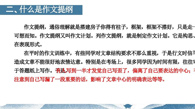 【写作指导】09  如何列作文提纲 -中考语文作文升格解读及写作能力培养（课件）03