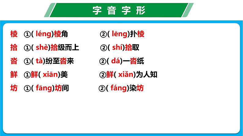 第五单元（复习课件） -八年级语文下册同步备课系列（部编版）06