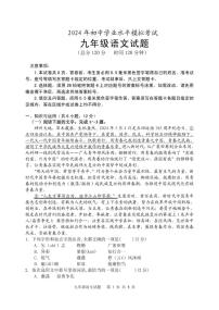 2024年山东省日照市岚山区中考二模语文试题