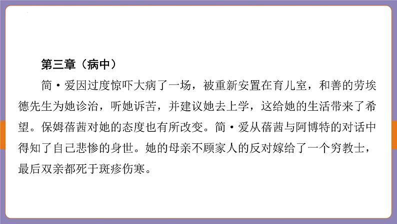 2024年中考二轮专题复习名著单篇过关：《简·爱》课件第7页