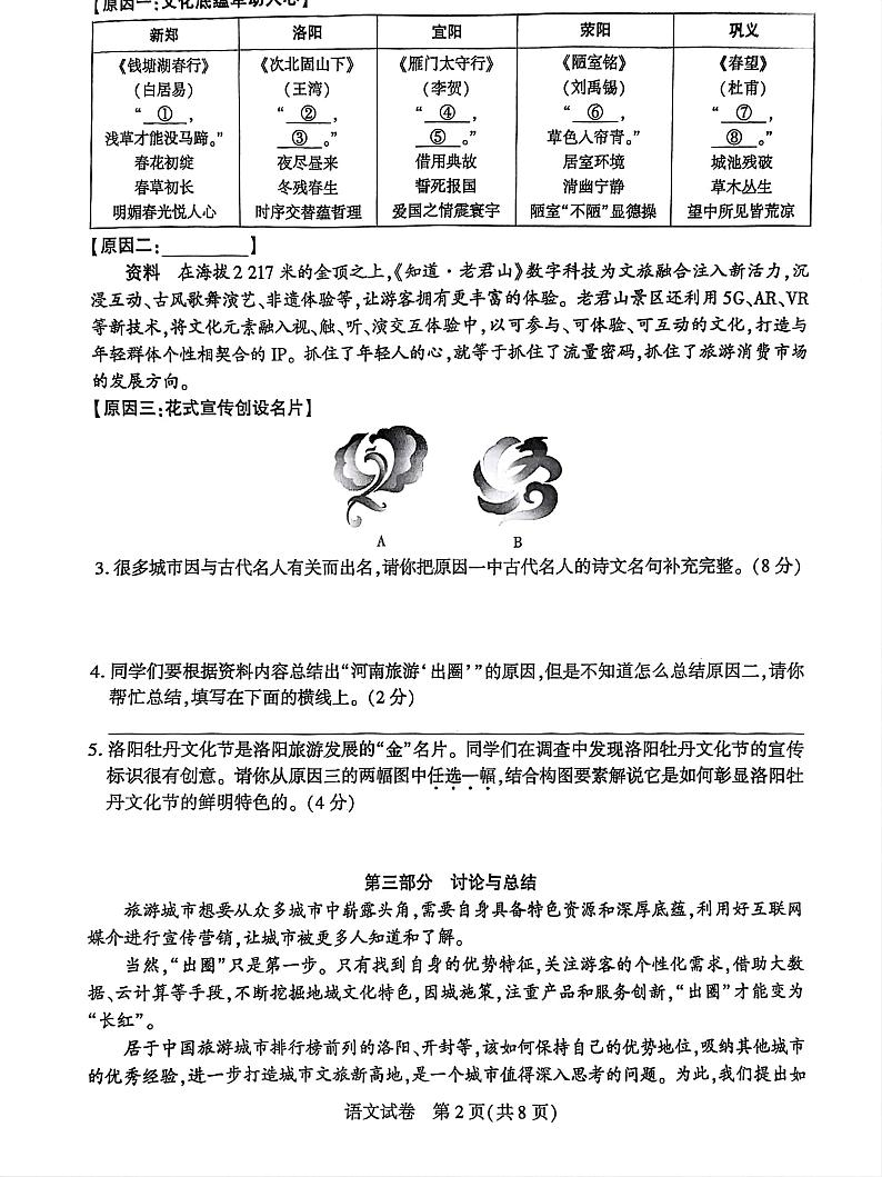 2024年河南省商丘市永城市中考二模语文试题02