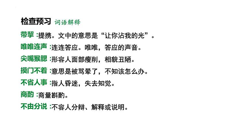 部编版九年级上册语文第23课范进中举课件第4页