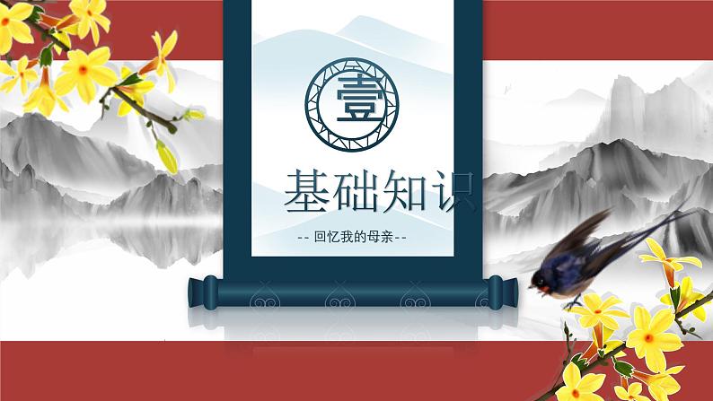 部编版八年级语文上册7《回忆我的母亲》课件第4页