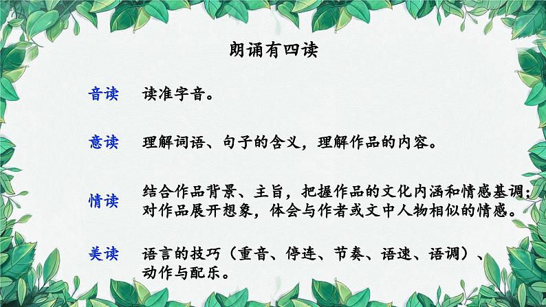 统编版语文九年级上册 任务一·自主欣赏课件03
