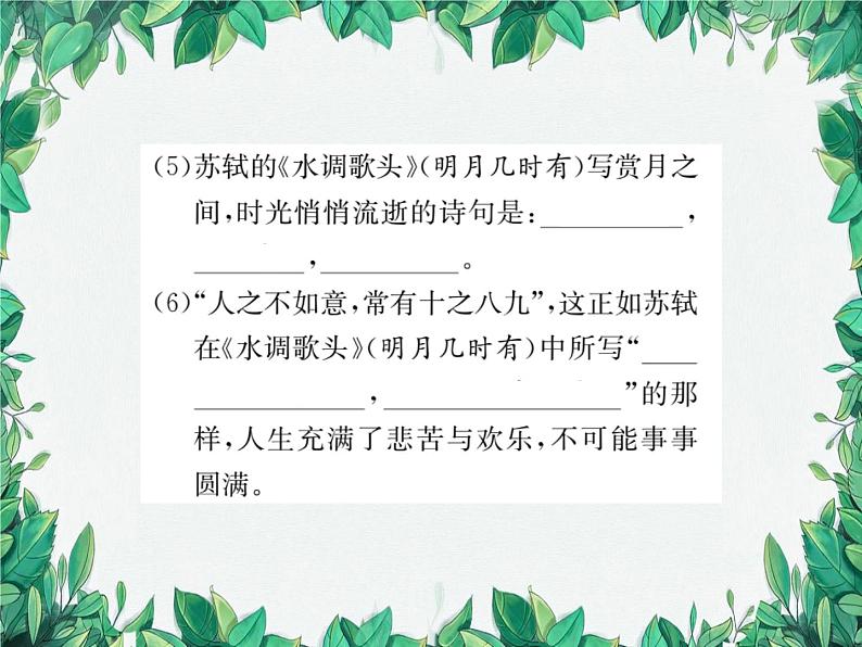 14 诗词三首第6页