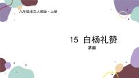 人教部编版八年级上册白杨礼赞课文ppt课件