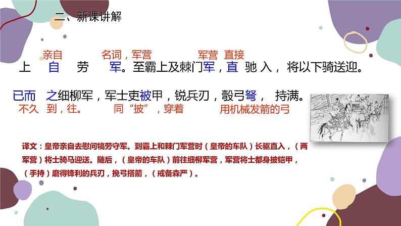 统编版语文八年级上册 25《周亚夫军细柳》课件第8页