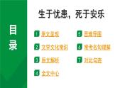 2024成都语文中考试题研究备考 古诗文阅读 生于忧患，死于安乐“三行对译” （讲）【课件】
