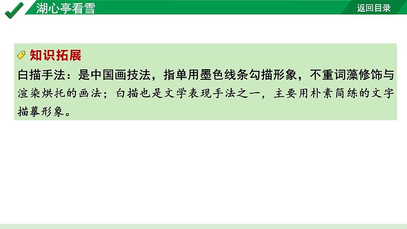 2024成都语文中考试题研究备考 古诗文阅读 专题一 文言文阅读 湖心亭看雪（练）【课件】04