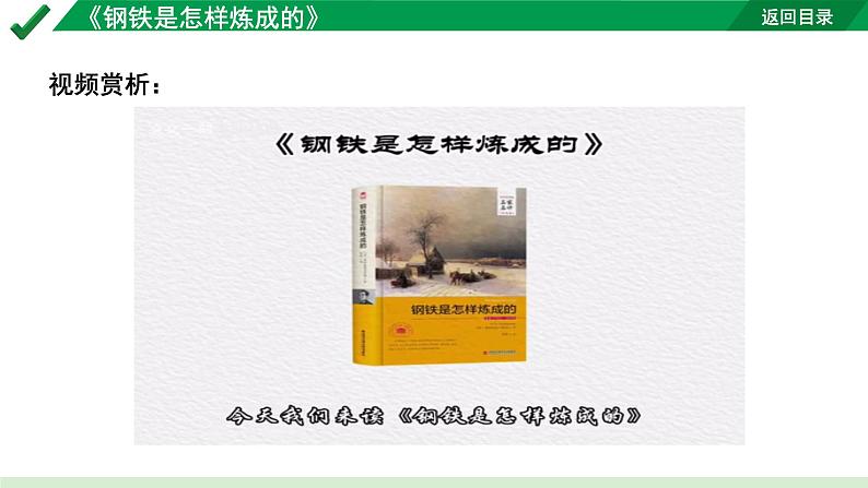 2024成都语文中考试题研究备考第二部分名著阅读16名著思维导图-《钢铁是怎样炼成的》【课件】第4页