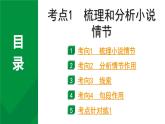 2024成都语文中考试题研究备考专题二  记叙文(含文学作品)阅读 小说 考点1  梳理和分析小说情节【课件】