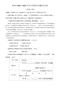 河南省郑州市新郑市2023—2024学年八年级下学期6月期末语文试题