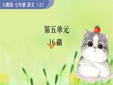 人教版语文七年级上册 第5单元 16  猫 PPT课件+教案