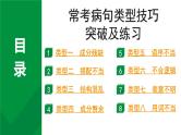 2024成都中考语文二轮专题备考 常考病句类型技巧突破及练习  (课件)