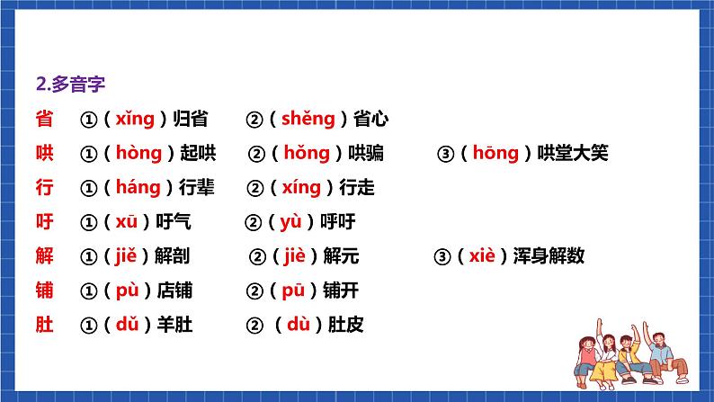 人教统编版语文八年级下册《第一单元》（复习课件）04