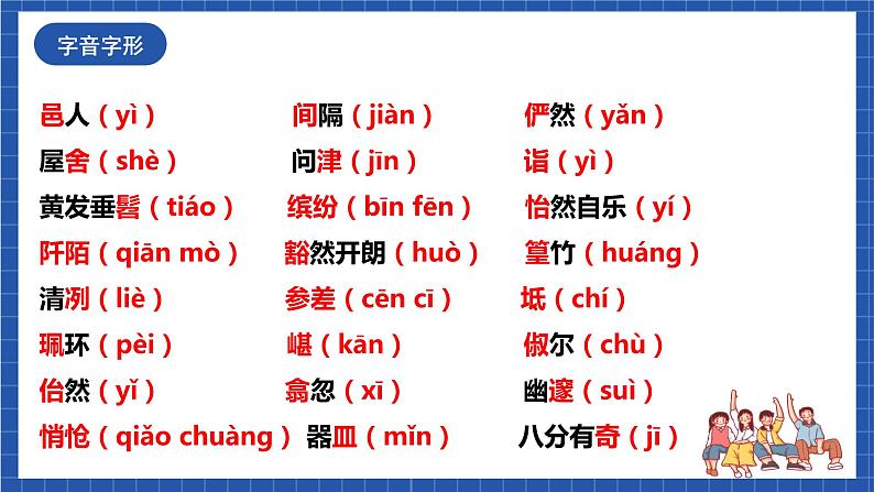 人教统编版语文八年级下册《第三单元》（复习课件）02
