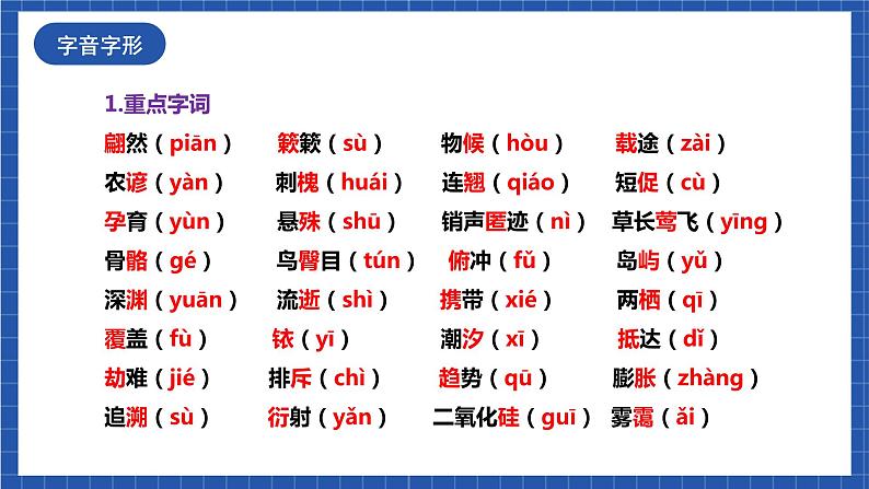 人教统编版语文八年级下册《第二单元》（复习课件）02