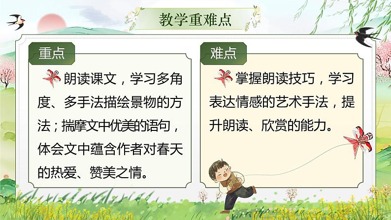 部编版初中语文七年级上册1《春》课件+教案04