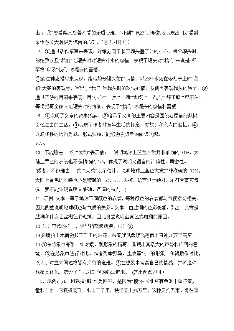 河南省周口市淮阳区2023-2024学年八年级下学期6月期末语文试题02