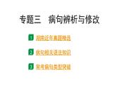 2024湖南中考语文二轮中考考点研究 专题三 病句辨析与修改（课件）