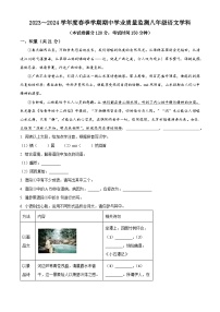 广西壮族自治区南宁市三校联考2023-2024学年八年级下学期期中语文试题（原卷版+解析版）