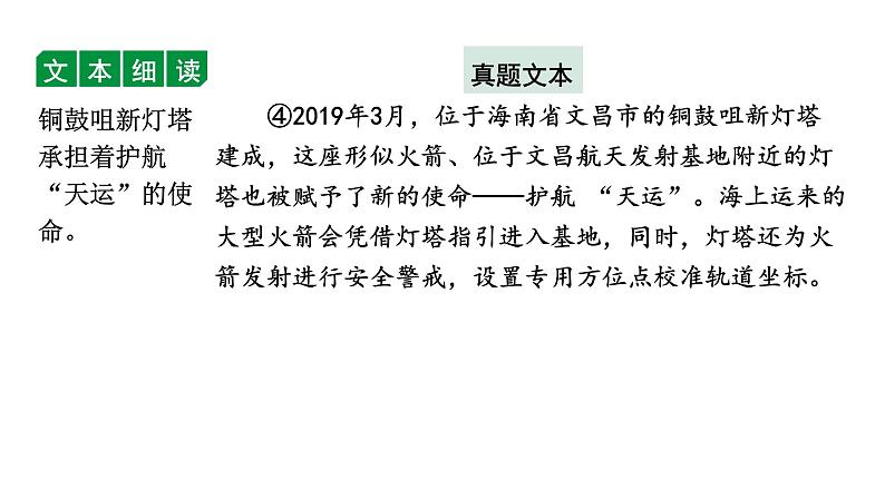 2024年海南中考语文二轮复习 现代文非连续性文本阅读常考考点讲练（课件）06