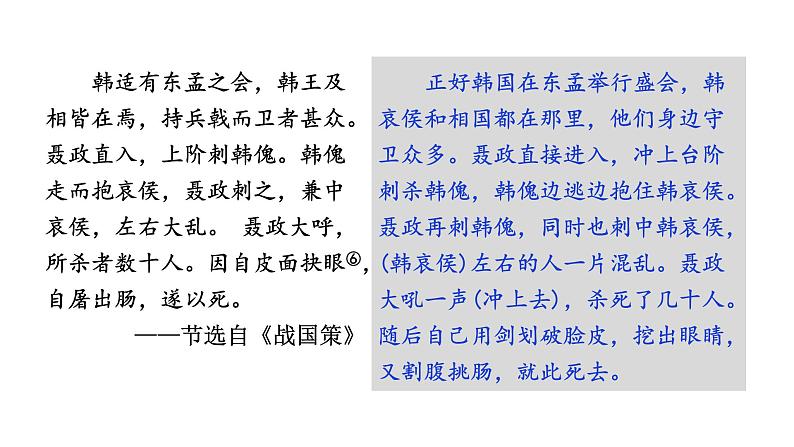 2024年湖北中考语文二轮复习 文言文阅读：课内外对比整篇迁移练（课件）04