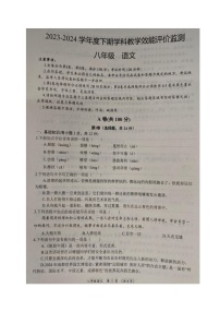 四川省成都市青白江区2023-2024学年八年级下学期期末考试语文试题
