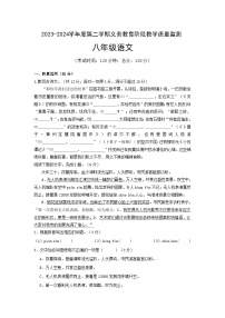 广东省湛江市赤坎区等2地2023-2024学年八年级下学期7月期末语文试题