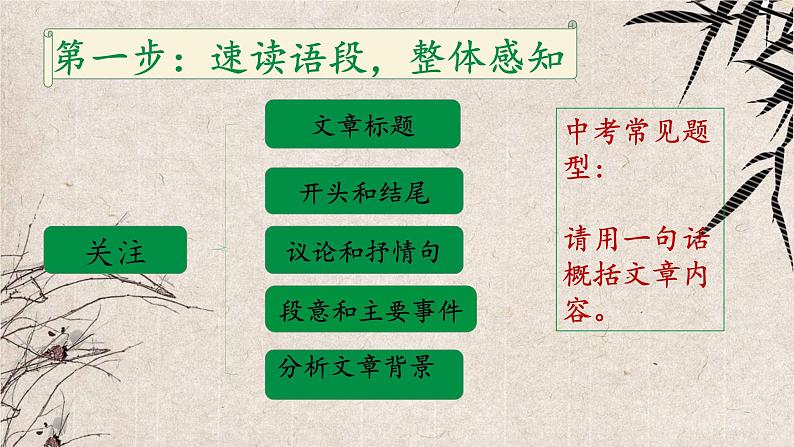 2024陕西中考语文备考《中考记叙文复习》 (课件)第5页