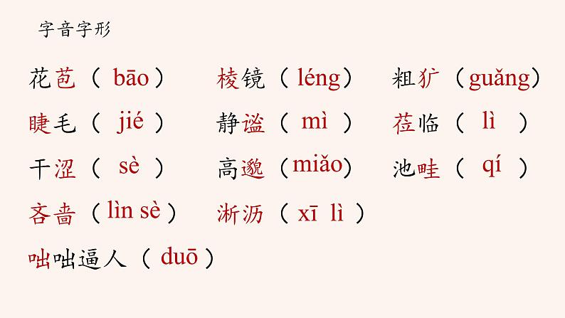 部编版初中语文七年级上册3《雨的四季》课件+教案04