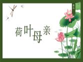 人教部编版初中语文七年级上册 《7.散文诗二首》课件+教案 荷叶母亲