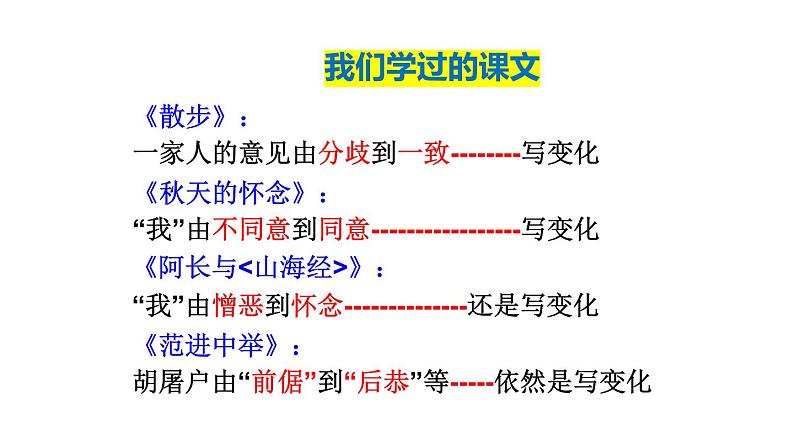 2024中考语文作文备考-成长类作文写作指导【课件】第4页