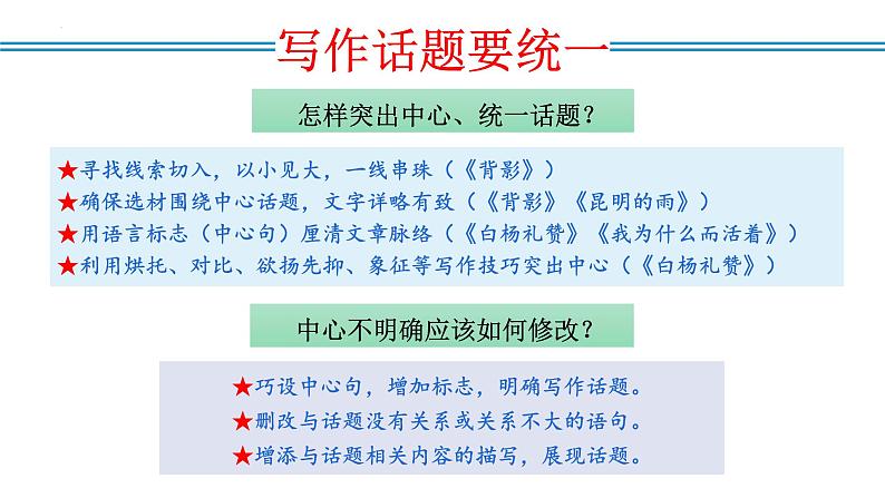 编版版语文八年级上册 写作：语言要连贯（教学课件）第7页