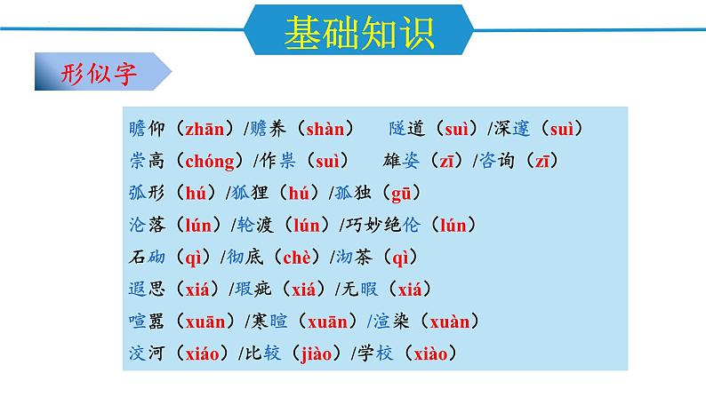 编版版语文八年级上册 第五单元（单元复习课件）06