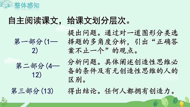 20  谈创造性思维课件+教案+学案+说课稿+素材08