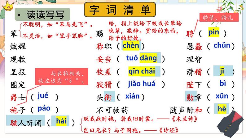 部编语文七年级上册 第6单元 22 皇帝的新装 PPT课件+教案05