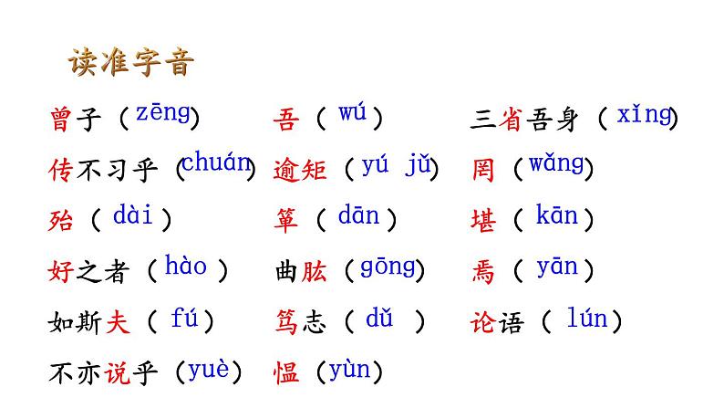 统编七语上 12 《论语》十二章（精品课件）08