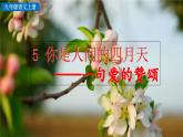 统编版 语文 九年级上册 第1单元5 你是人间的四月天 PPT课件+教案+习题