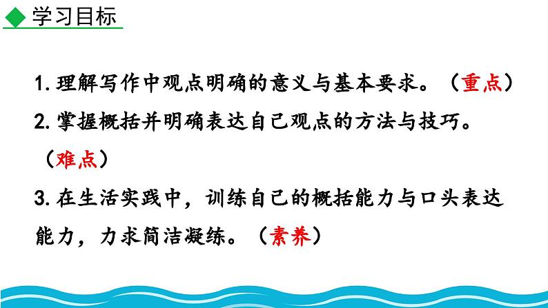 写作  观点要明确第2页