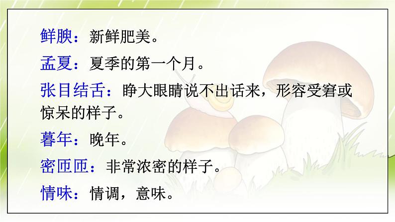 部编语文八年级上册 第4单元 18 昆明的雨 PPT课件+教案06