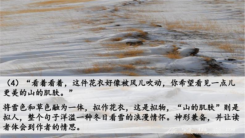 1.7 第2课《济南的冬天》赏析老舍温润的文（教学课件+任务单+作业单）大单元教学2024-2025学年七年级语文上册同步备课（统编版）08