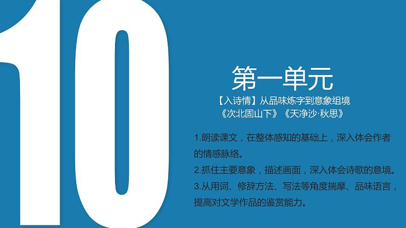 1.10 第4课《古代诗歌四首》【入诗情】从品味炼字到意象组境（教学课件）-【大单元教学】2023-2024学年七年级语文上册同步备课系列（统编版）第2页