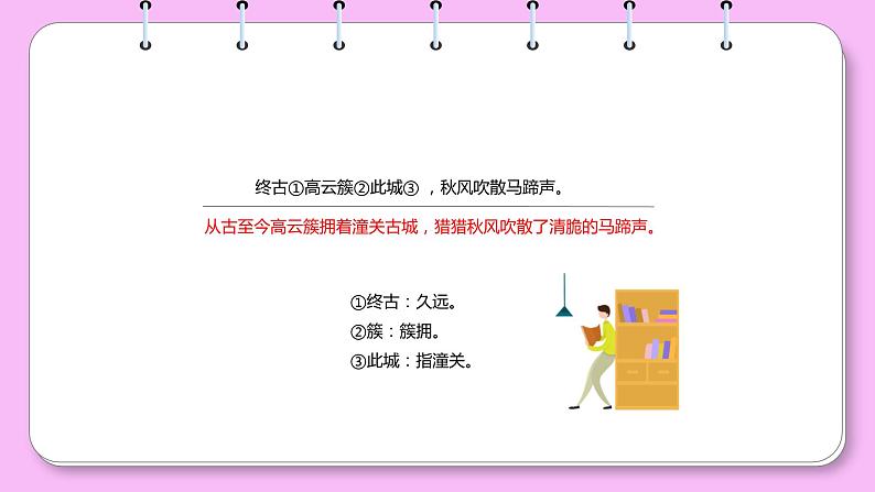 人教部编版七年级语文上册第六单元 课外古诗词《潼关》课件第7页