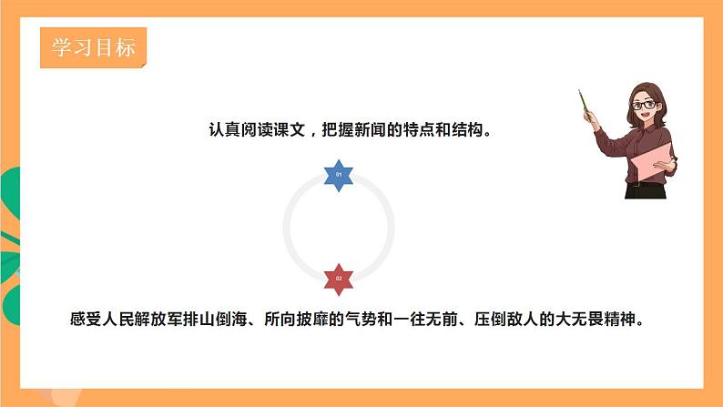 人教部编版语文八上1《消息二则》人民解放军百万大军横渡长江 课件+教案+分层作业+素材03