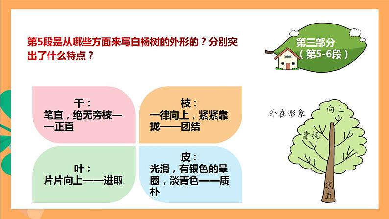 人教部编版语文八上15《白杨礼赞》 第2课时 课件+教案+分层作业08