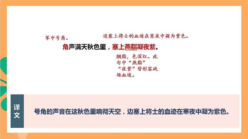 人教部编版语文八上26 诗词五首 《 雁门太守行》课件+教案+分层作业+素材08